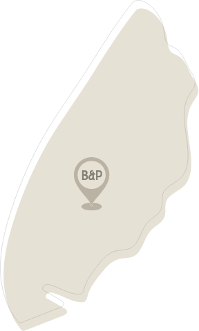 Kaart B&P Burght van Texel